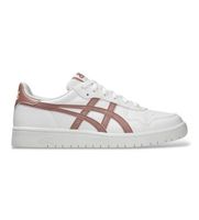 asics para mujer 1202a118 zapatillas de piel japan s blanco 38 plano cordones casual