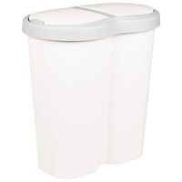 cesta de basura blanco 48 x 30 x 51 cm pp vidaxl