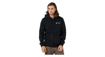 Sudadera fox absolute full zip negra