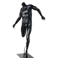 maniqui masculino futbol cuerpo entero - color negro