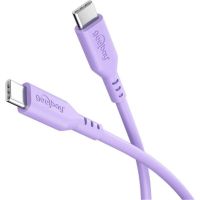 cable usb-c a usb-c goobay 77745 15 m usb 20 purpura