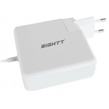 Eightt EAUTL Cargador Universal para Apple Magsafe 1 + 1 Puerto USB 45/60/85W