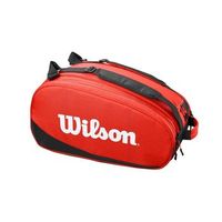 paletero wilson tour padel rojo