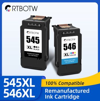 Reemplazo de cartucho de tinta 545XL 546 para impresora Canon Compatible 545 546XL MG2500 MG2550 MG2450 MG 2550 2450 Pixma XL