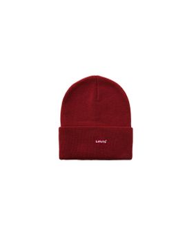 Gorro Levis Lan Tonal Embroidered Beanie Niño Rojo