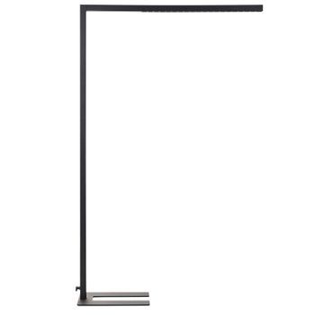 Lámpara De Pie Led De Metal Negro 194 Cm Sensor Movimiento Regulación Mensa