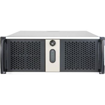 Servidor Chenbro RM42300-F2B Rack 4U SSI CEB USB 3.2 Gen 1 35L Negro/Plateado