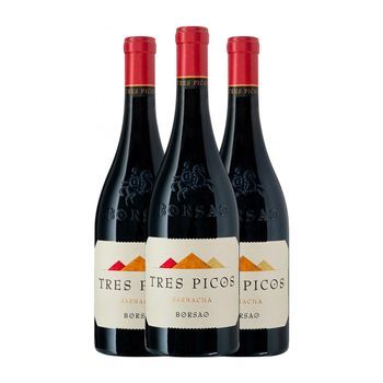 Borsao Vino Tinto Tres Picos Campo Joven 75 Cl 14.5% Vol. (pack De 3 Unidades)