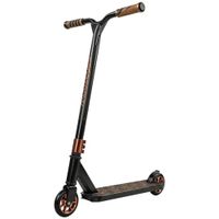 sportnow scooter acrobatico para trucos patinete freestyle con rodamientos abec-9 ruedas 120 mm giro 360 para skatepark dorado   aosom espana