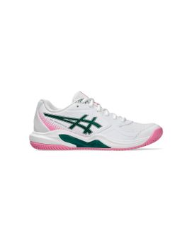 Zapatillas de Pádel Asics Gel-Dedicate 9 Padel Mujer Blanco/Verde