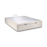 base de cama con almacenaje plegable tribu  pearl  195 x 150 cm