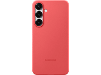 funda movil - samsung para galaxy s25 plus de silicona rojo