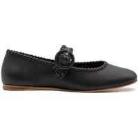 paloma barcelo bailarinas rachel nappa black para mujer
