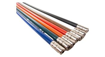 Cable y carcasa veloorange kits de desviador de varios tamanos kits de cable de desviador de colores vo negro