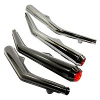 silenciador de escape moto guzzi le mans -80 lafranconi rc cromo par