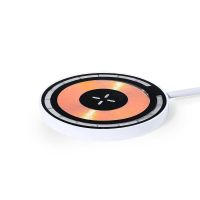 cargador inalambrico dam electronics transparente 15w magnetico magsafe