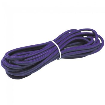 Cable textil morado