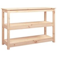 mesa consola  mesa de entrada  mesa auxiliar madera maciza de pino 110x40x74 cm