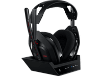 auriculares gaming - logitech g astro a50 gen 5  estacion base playsync audio inalambrico microfono 48khz pc-ps-nintendo-xbox lightspeed negro