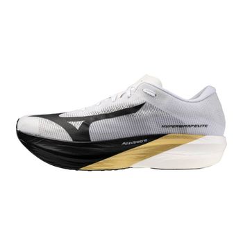 Zapatillas Mizuno Hyperwarp Elite Blanco Negro SS26 Unisex, Talla 43 - EUR