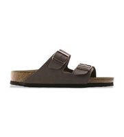 birkenstock para mujer 151183 sandalias de piel arizona birko-flor nubuck ajuste estrecho marron 41 plano ninguno casual