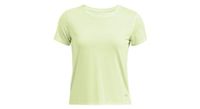 maillot de manga corta under armour launch run verde mujer