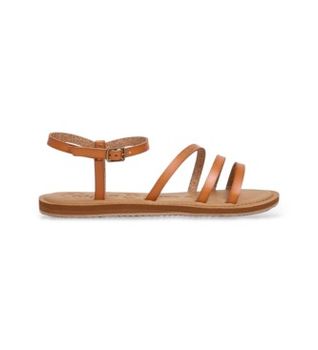 Pepe Jeans para mujer. PLS700018 Sandalias Rio Sandmarrón (38), Plano, Hebilla, Casual