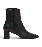 furla para mujer ym37fsd-x30000 botines de piel solid tronchetto negro 36 3 a 5cm cremallera casual clasico