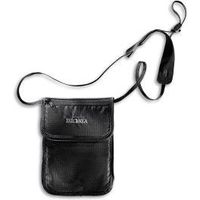 tatonka skin folded neck pouch bolsa de cuello negro