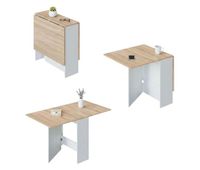 mesa extensivel efeito madeira
