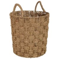 canasto de junco marron d4034xh4047 cm