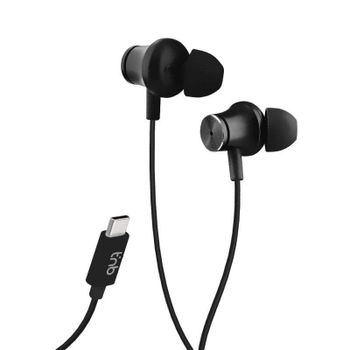 Auriculares TnB C-BUDS con cable USB-C y cancelación de ruido, negros