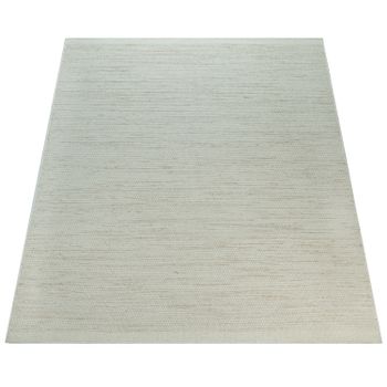 Alfombra de lana Karma natural 80x150 cm