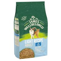 james wellbeloved adult cat light - fish - economy pack 2 x 4kg