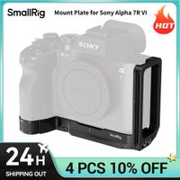 placa de montaje en forma de l smallrig 7r vi para camara sony alpha 7r vi con placa lateral retractil de 24 mm placa arca-swiss 6706