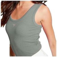 guess camiseta tirantes g triangle para mujer