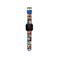one piece luffy reloj led digital multicolores