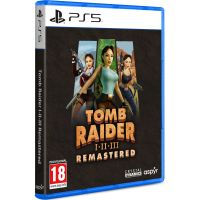 tomb raider i-iii remastered starring lara croft elige version espanola playstation ps5 ps4 nintendo switch juego fisico
