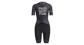 Mono de ciclismo para hombre sportful fast not fun negro