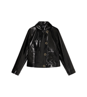 ax armani exchange para mujer xw001811af18859uc001 chaqueta ranglan l negro casual viscosa
