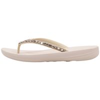 fitflop chanclas iqushion multi-crystal ergonomic flip-flops para mujer