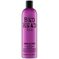 tigi bed head dumb blonde shampoo for damaged blonde hair 750ml