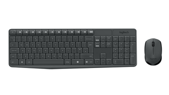 TECLADO INALAMBRICO + RATON OPTICO LOGITECH MK235 NEGRO