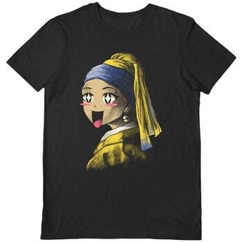 Vincent Trinidad Tops y Camisetas Kawaii With A Pearl Earring para mujer