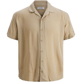 Jack & Jones Camisa manga corta 12231077 JWHTROPIC RESORT SHIRT S/S RELAX S23 CROCKERY para hombre