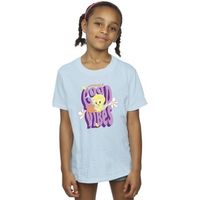 dessins animes camiseta tweeday sunshine good vibes para nina