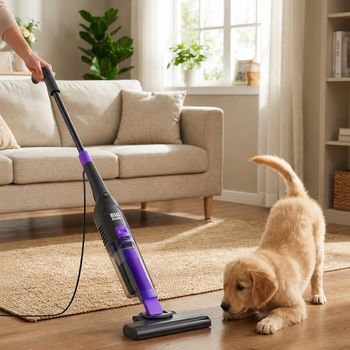 Aspiradora de Mano BIGBANN 3 en 1, Aspiradora con Cable y Gran Potencia de Succión para Pisos Duros, Hogar, Pelo de Mascotas y Espacios Pequeños