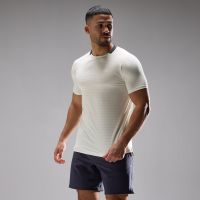 camiseta training ultra gridded para hombre de mp - platinum - s