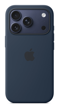 iPhone 17 Pro Silicone Case with MagSafe Midnight
