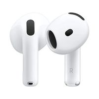 apple airpods 4 inalambricos bluetooth estuche de carga usb-c chip h2 siri usb-c blancoairpods 4 estandar sin cancelacion activa de ruid